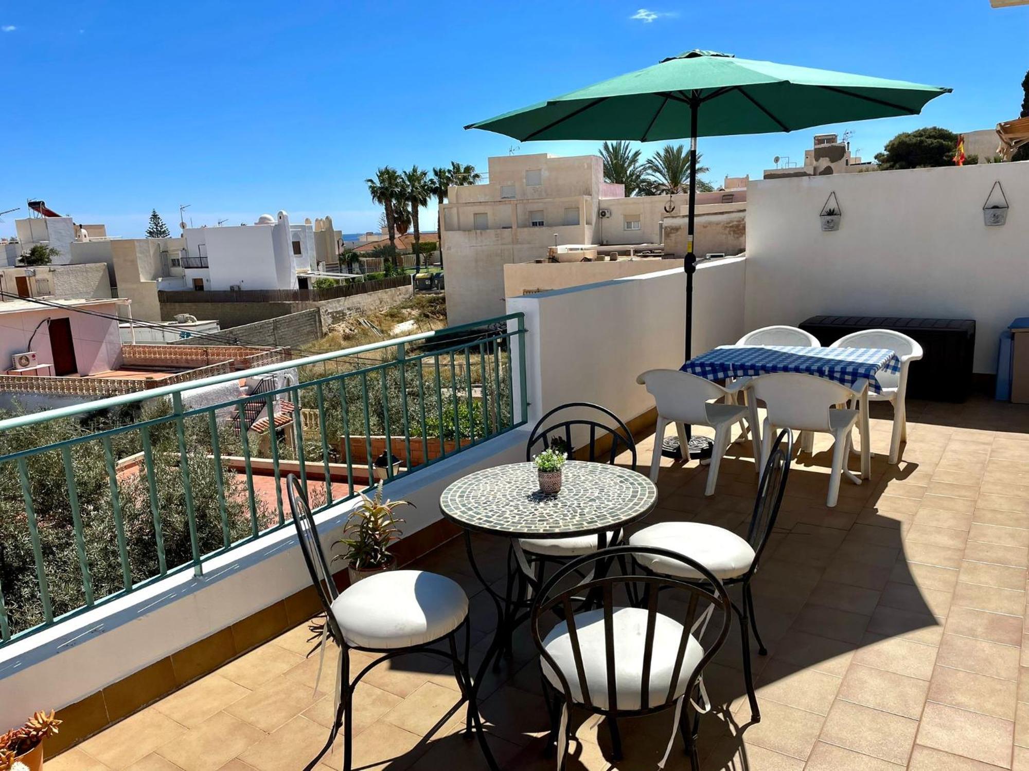 La Terraza De Jimena Lägenhet Carboneras Exteriör bild